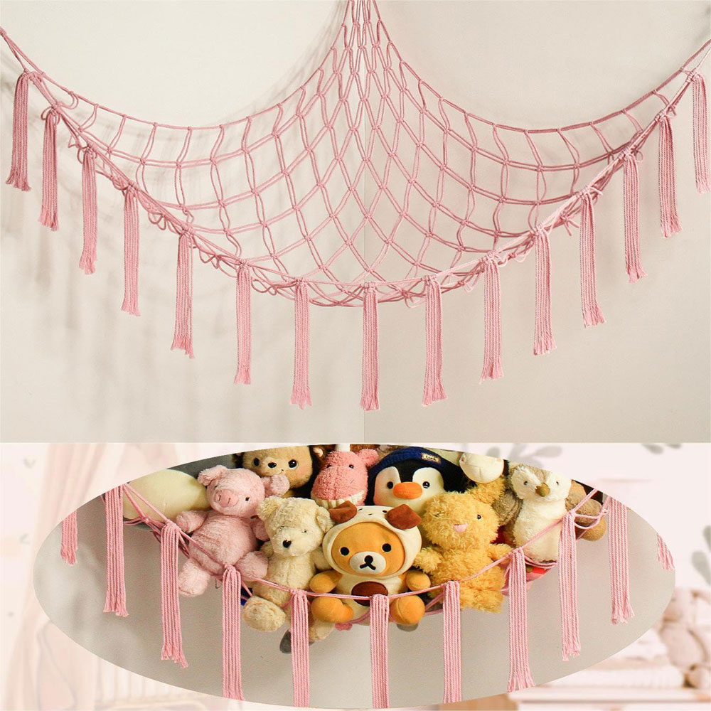 Baby Clothing Types - Hamac de rangement mural en coton